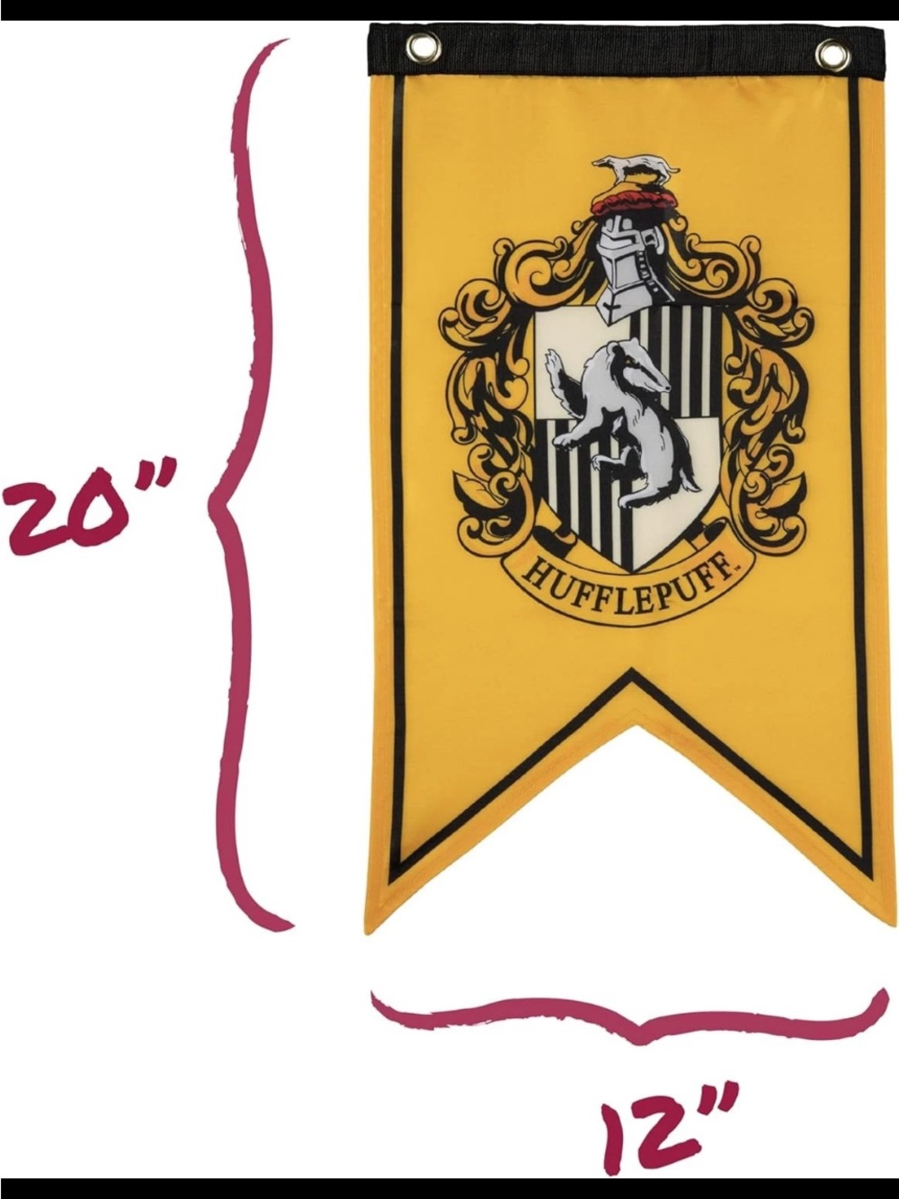 Harry Potter House Banners Flag Set Of 5–NEW - Picture 6 of 8
